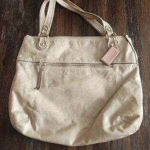 Coach Leather Shoulder Bag